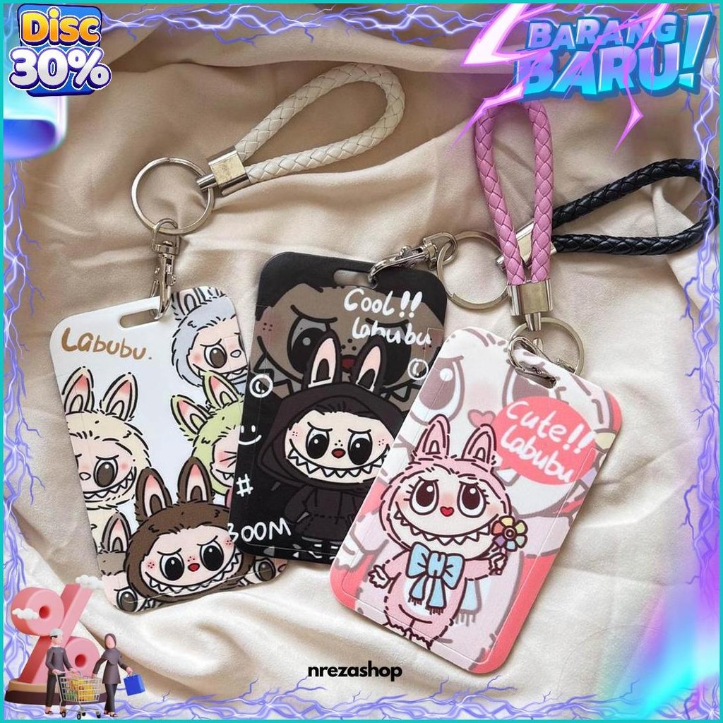 

Id Card Holder Labubu Tempat Kartu Photocard Photo Card Promo