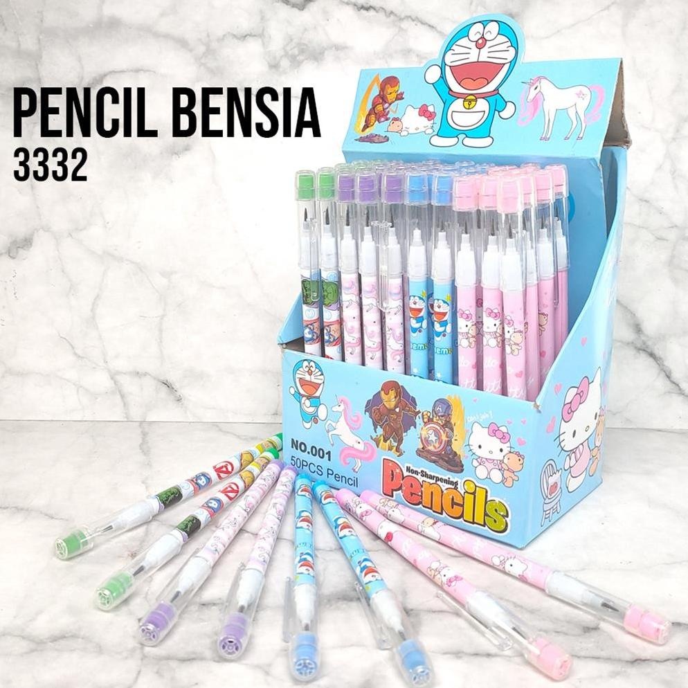 

Pensil / Pensil Bensia / Pensil sambung susun / Pensil Karakter / Pensil Fancy
