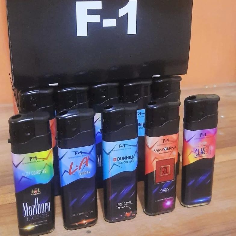 korek api Magnet F-1 MOTIF / korek gas / pemantik / korek api