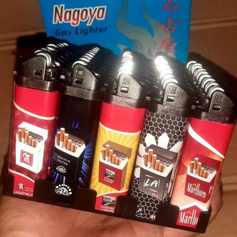 korek api Nagoya motif brand / korek api oval / korek api murah / pemantik