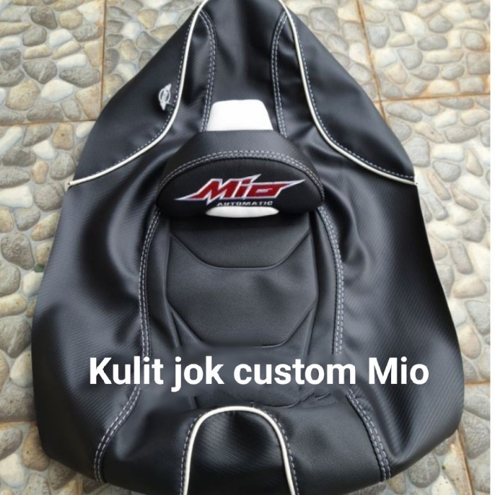READY kulit jok motor Mio j Mio soul bahan MBtech / aksesoris motor mio