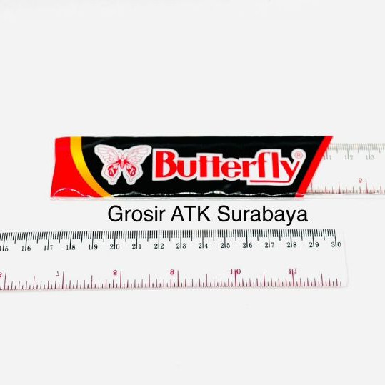 

PENGGARIS BUTTERFLY 30 CM / Garisan Plastik Butterfly 30 cm Plastik