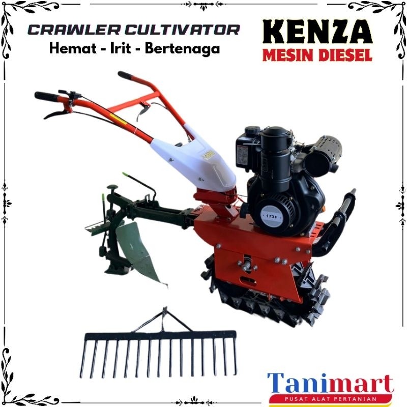 PANA KENZA CRAWLER CULTIVATOR / MESIN DANGIR / MESIN BAJAK / TRAKTOR MINI / CULTIVATOR MINI / MESIN