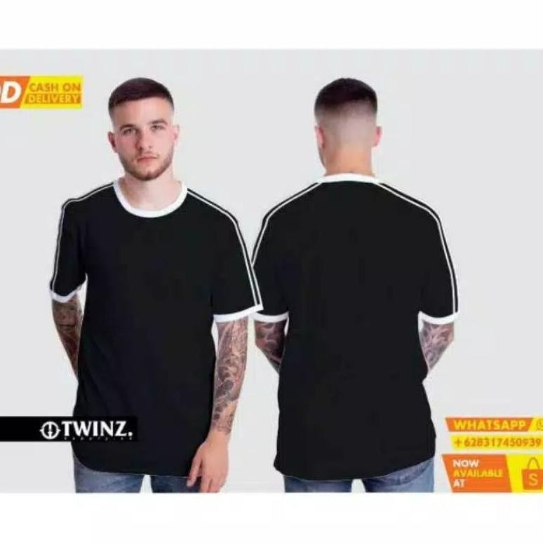 Promo Kaos Ringer Kaos Ringer Tee Polos Premium Kaos Ringer Tee Pria