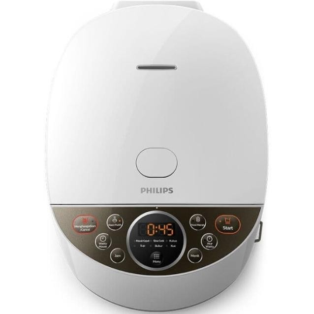 (Harga ) Philips Magic Com Rice Cooker Digital Hd 4515/33 Hd 4515
