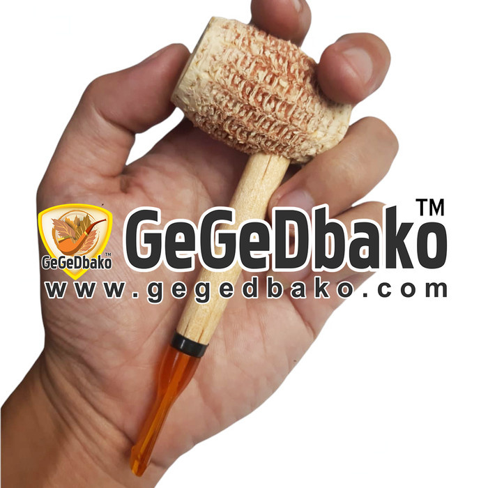 Pipa Cangklong Jagung Corn Cob - Missouri Meerschaum - Eaton