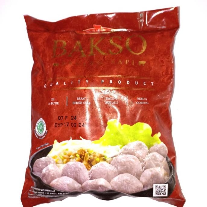 

HANWE Bakso Daging Sapi 650gr/baso sapi BS01