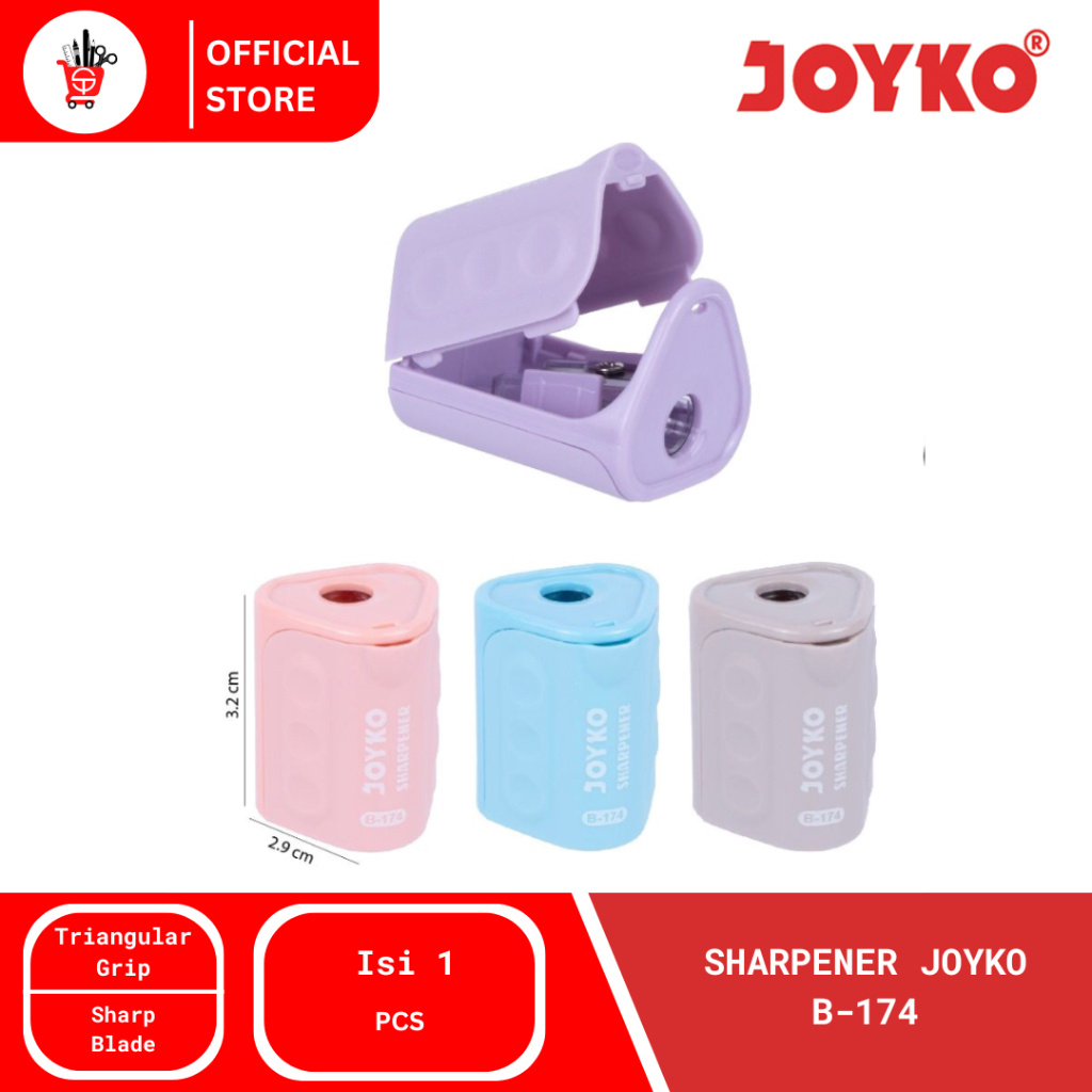 

Sharpener Rautan Tangan Joyko B-174 (1 PCS)