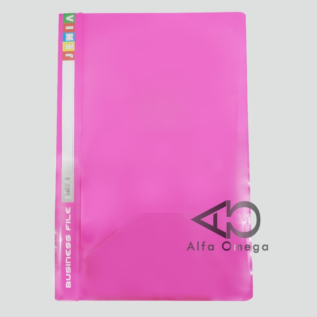 

Business File Map Plastik Folio F4 Kantong Jenia