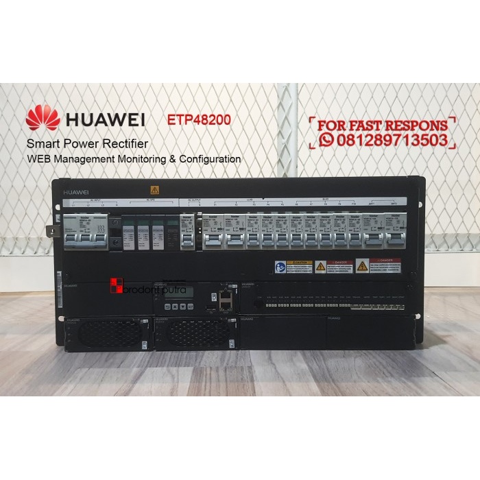 HUAWEI ETP48200 SMART POWER RECTIFIER 48VDC HARGA SAUDARA