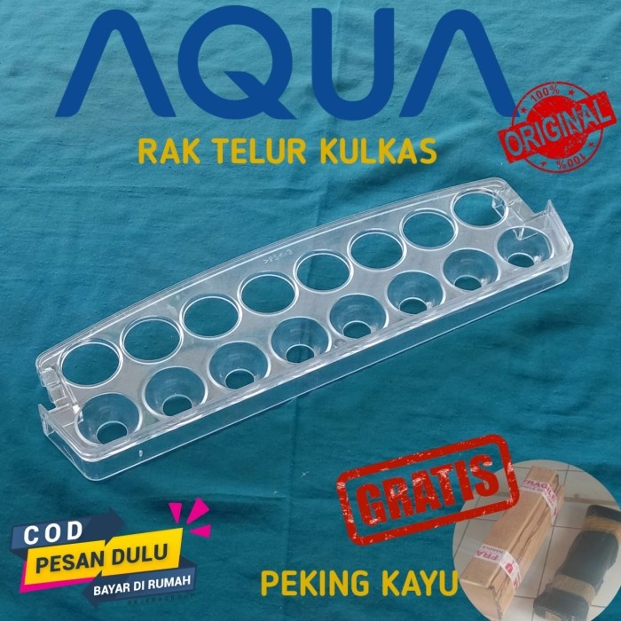 RAK TELUR KULKAS AQUA 1 PINTU ORIGINAL