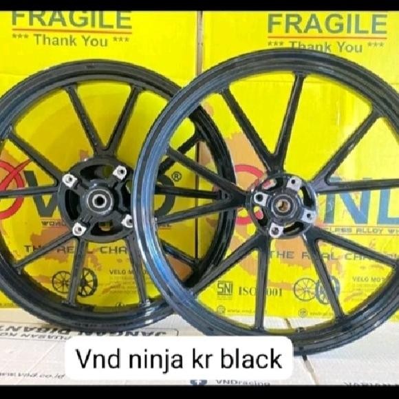 VELG GPWHEEL NINJA R SS RR VELG VND GPWHEEL N10 UK 185-250 RING 17 SET DIS DEPAN BELAKANG TINGGAL PA