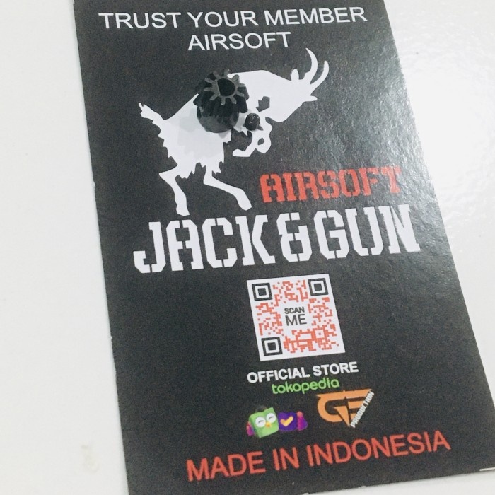 J&G DINAMO MOTOR PINION D V3 V2 G36 SCAR AK M4 MP5 AEG