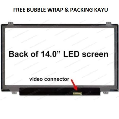 LED LCD LAPTOP 14.0 INCH SLIM 30 PIN INNOLUX N140BGE-EB3