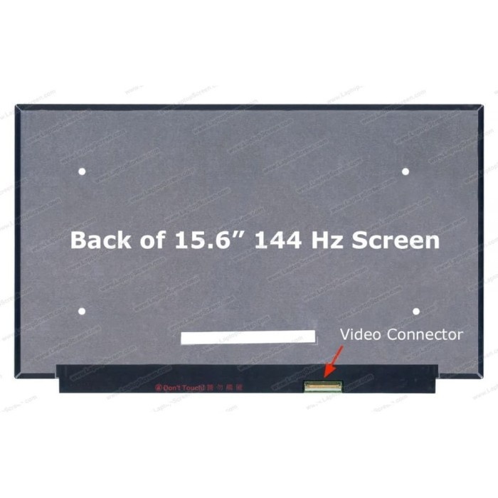LAYAR LED LCD LAPTOP MSI ALPHA 15 A3DDK 40 PIN 144HZ GAMING