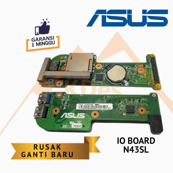 IO BOARD N43SL LAPTOP ASUS