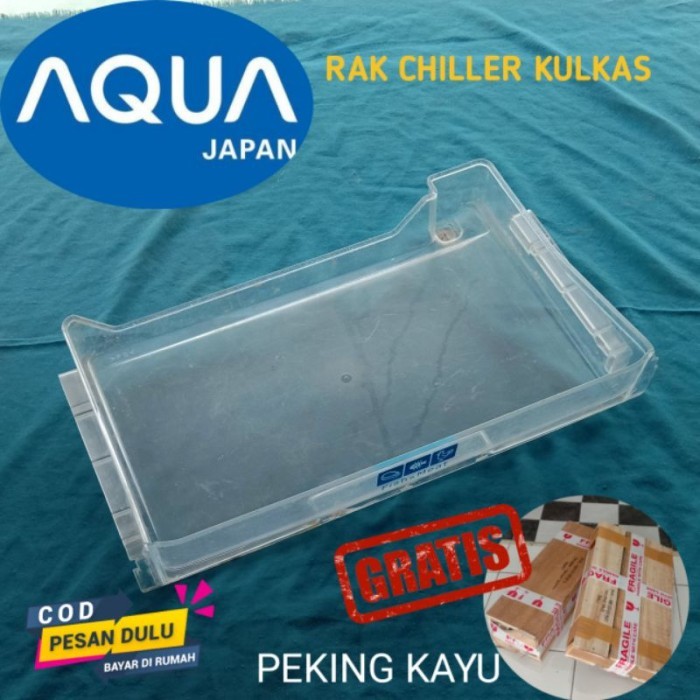 RAK PENAMPUNG AIR RAK CHILLER KULKAS AQUA ORIGINAL TERMURAH ALL
