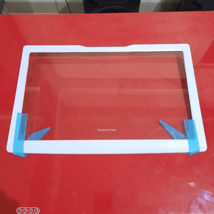 RAK KULKAS 1 PINTU POLYTRON TEMPERED GLASS TERBARU
