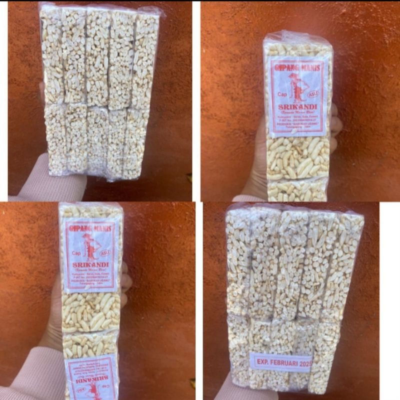 

jipang/gipang beras manis 1 pack isi 10pcs