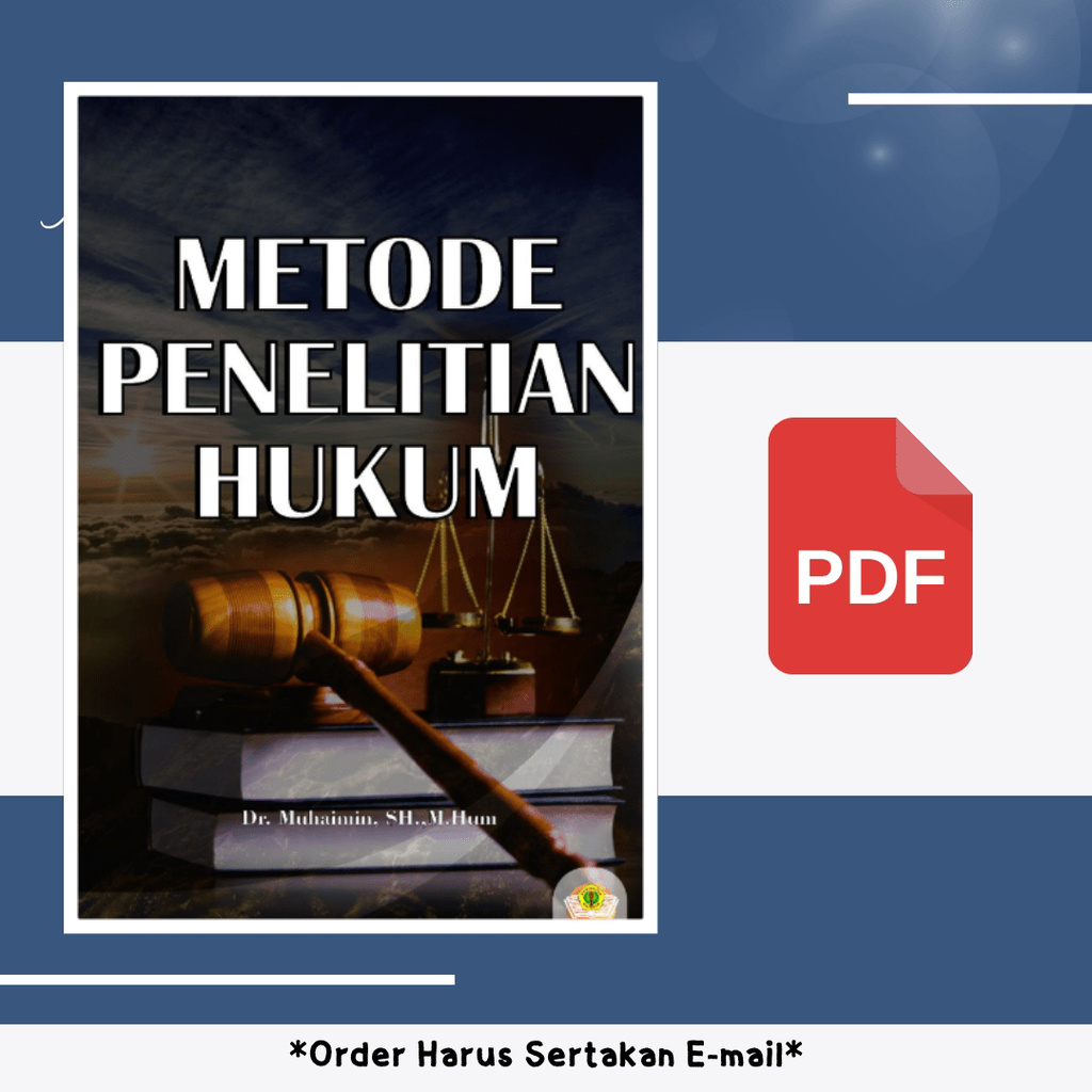 

1542. Metode Penelitian Hukum (Dr Muhaimin, SH, M