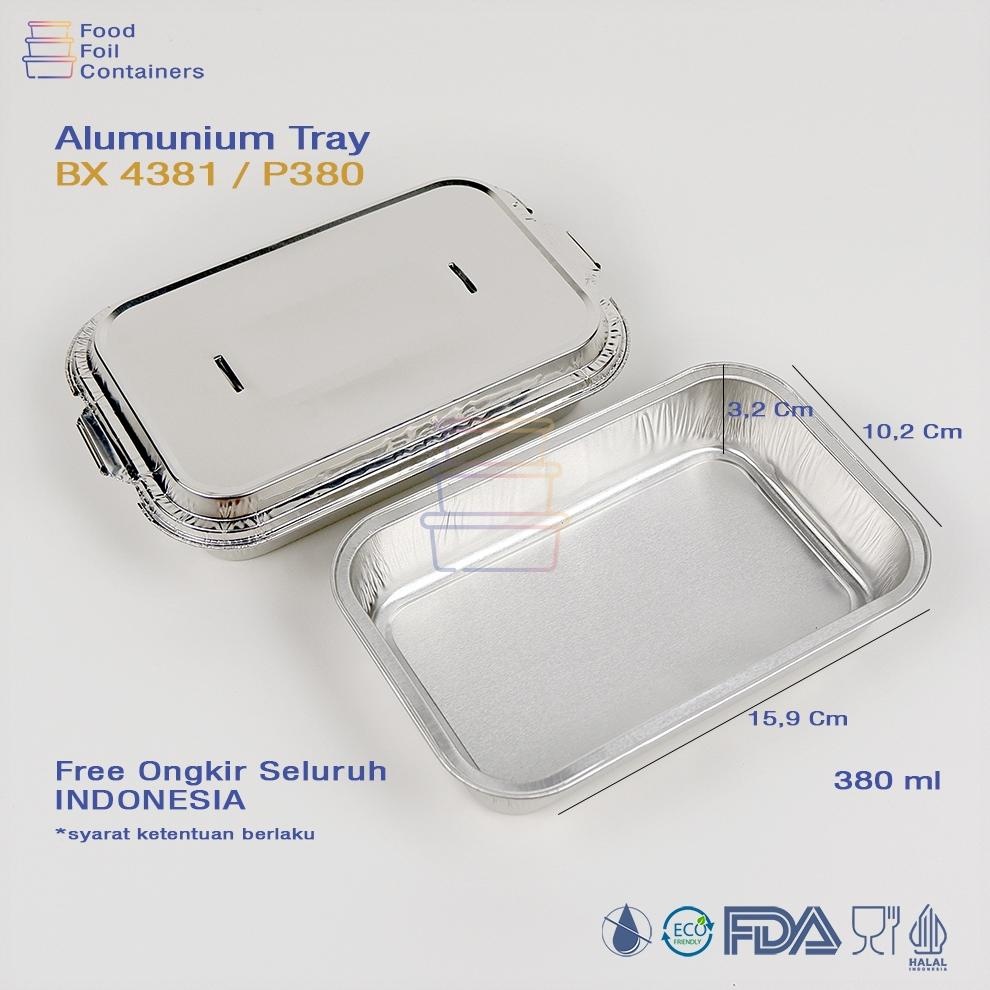 COD OK alumunium foil cup BX 4381 / mentai rice / wadah dimsum ||