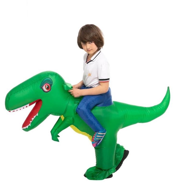 DFG Kostum Baju Badut Kostom Dino Kostum Dinosaurus Dewasa Anak Bayi Inflatable Costume Baby Childre