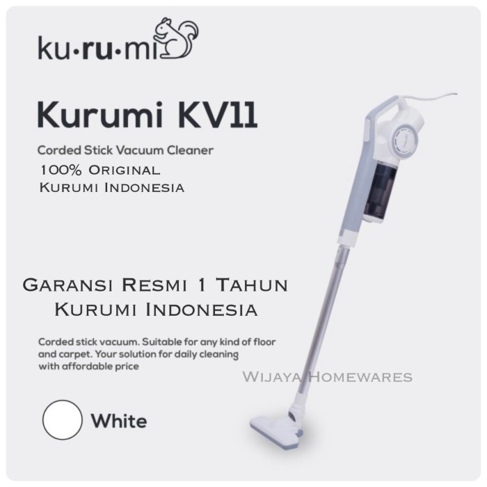 Termurah Kurumi Kv11 Stick Vacuumcleaner / Kurumi Kv-11 Stick Vacuum Cleaners