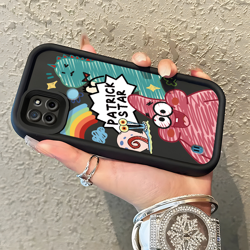 Casing Hp Realme C21Y Realme C25Y Case Casing HP pelindung  Cesing Softcase Silikon Kasing pola Spon