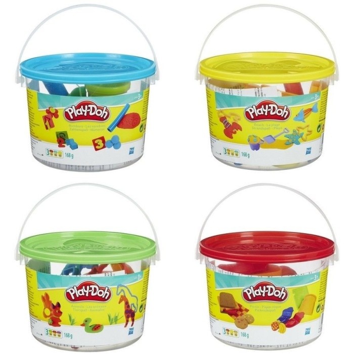 Lilin - Playdoh Bucket Series Mainan Plastisin Lilin Dengan Cetakan Playdoh