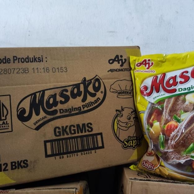 

Masako Ayam / Sapi 1Kg Per Dus Isi 12 Pcs