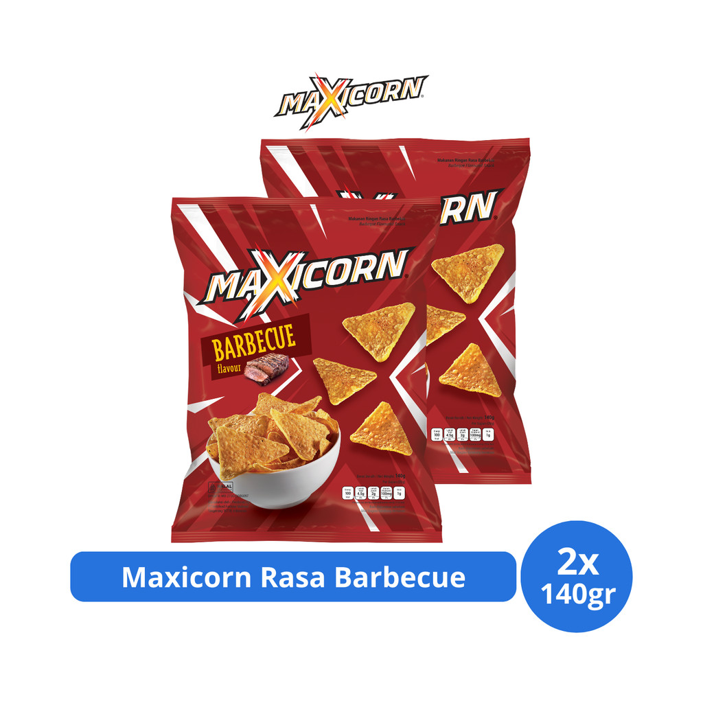 

Maxicorn Rasa Barbecue 140gr x 2 pcs