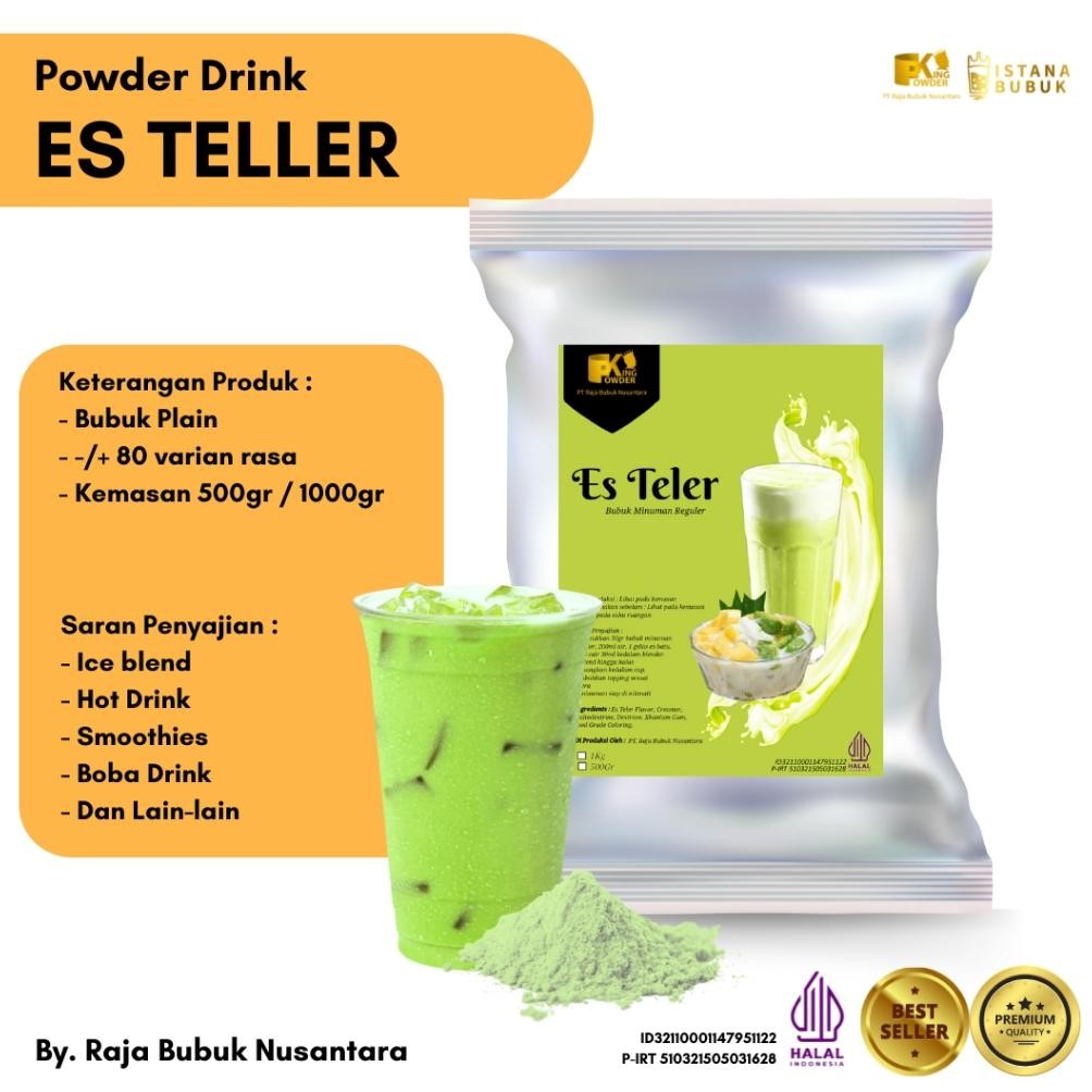 

Bubuk Minuman Es Teller Bubuk minuman rasa Es Teler Serbuk Minuman rasa Es Teler
