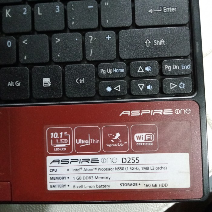 MOTHERBOARD ACER ASPIRE ONE HAPPY AOHAPPY D255 PAV70 LA-6421P