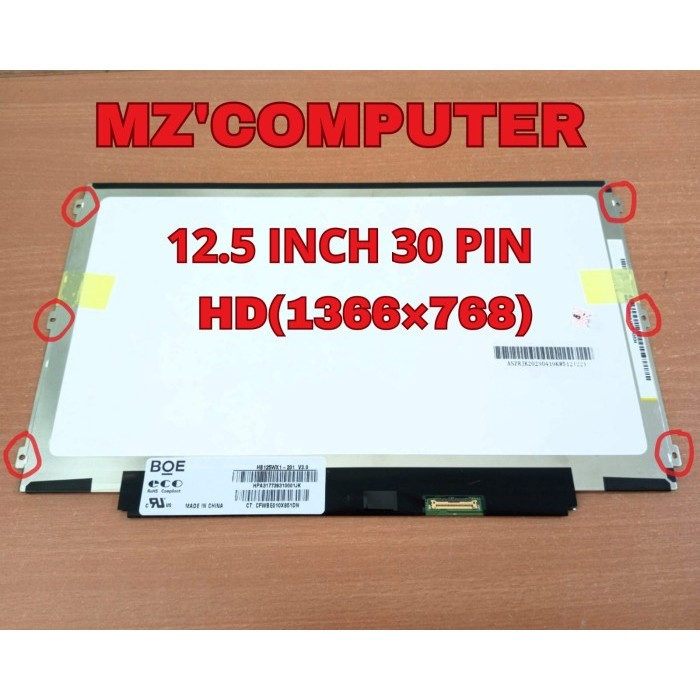 LAYAR LCD LED LAPTOP DELL LATITUDE E7240 E7250