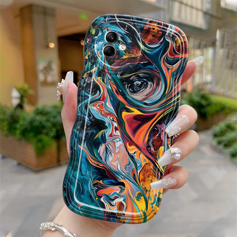 Casing Hp Untuk Samsung Galaxy A04 A04E A04s F04 M04 Case Casing HP Kesing minyak artistik Softcase 