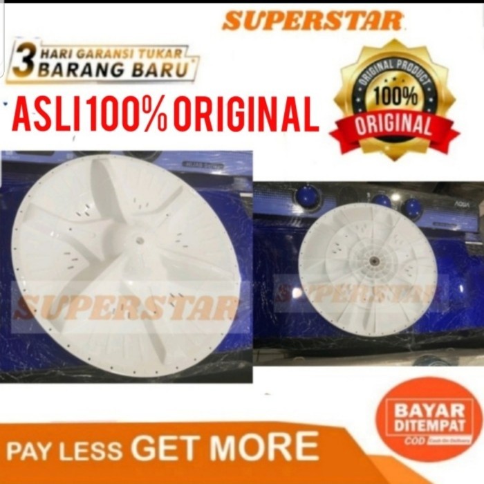 PULSATOR MESIN CUCI AQUA QW890XT PULSATOR QW 980XT 37CM AS KOTAK ORI