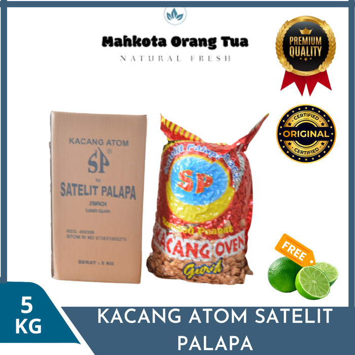 

Kacang Atom Satelit Palapa Kacang Telur Oven 5 KG