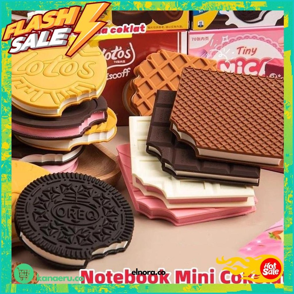 

Notebook Mini Motif Lucu Biskuit Cokelat Isi 80 Lembar Buku Catatan Notes Memo Pad Mini Cookie Biskuit Cokelat Unik Lucu Memiliki Rasa Coklat Cod