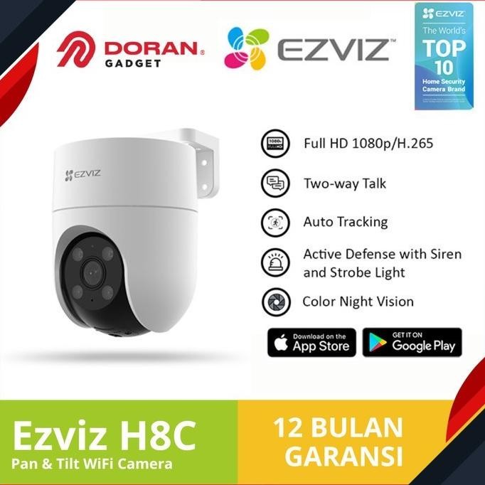 Ezviz H8c 2MP Smart Home IP Camera CCTV Outdoor | CCTV Ezviz H8c