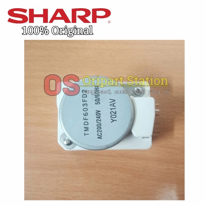 DEFROST TIMER KULKAS SHARP 2 PINTU ORIGINAL