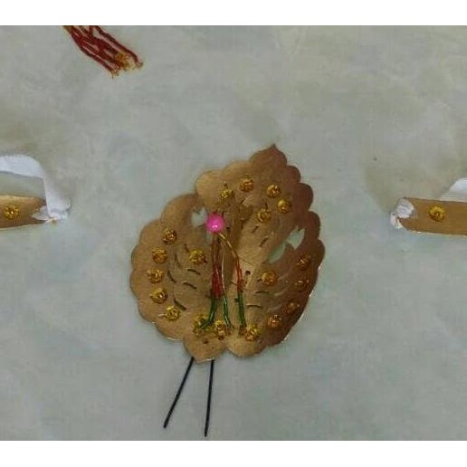 SAW Kostum Halloween topi tari merak hiasan kepala tari merak komplit TERLARIS