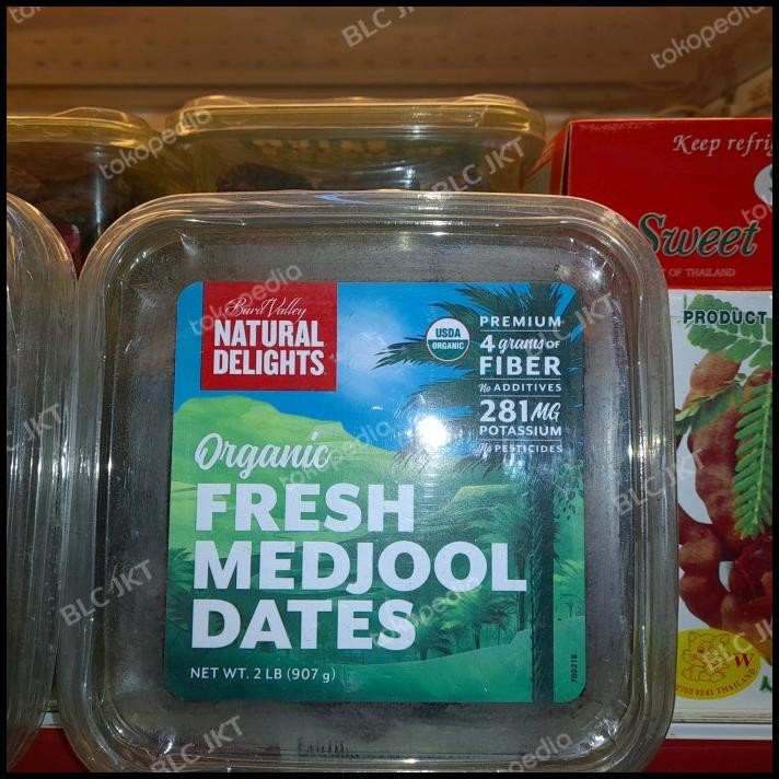 

Kurma Natural Delights Organic Medjool Dates 907Gr