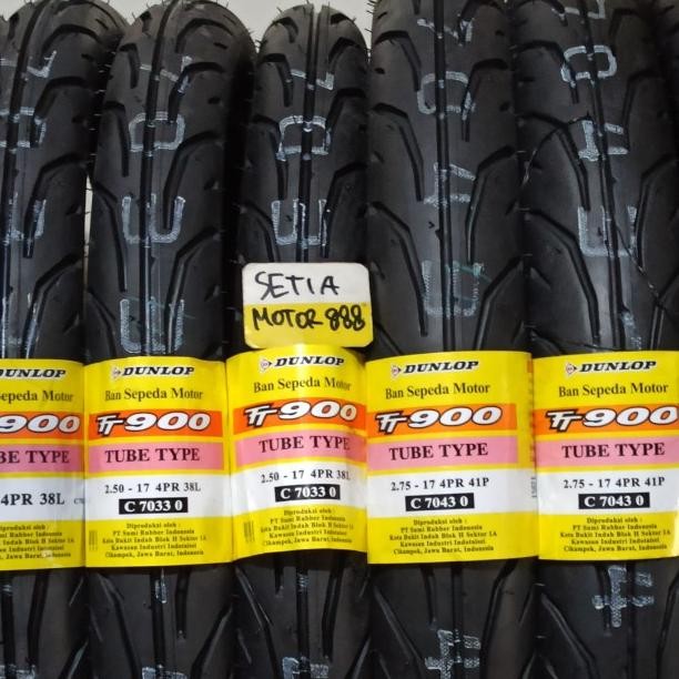 Ban Luar Dunlop 225 250 275 - 17 Tt900 Ban Luar Motor Ring 17