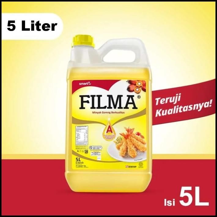 

Filma Minyak Goreng 5 Liter | Masak | Sauce | Bumbu | Saus | Kecap