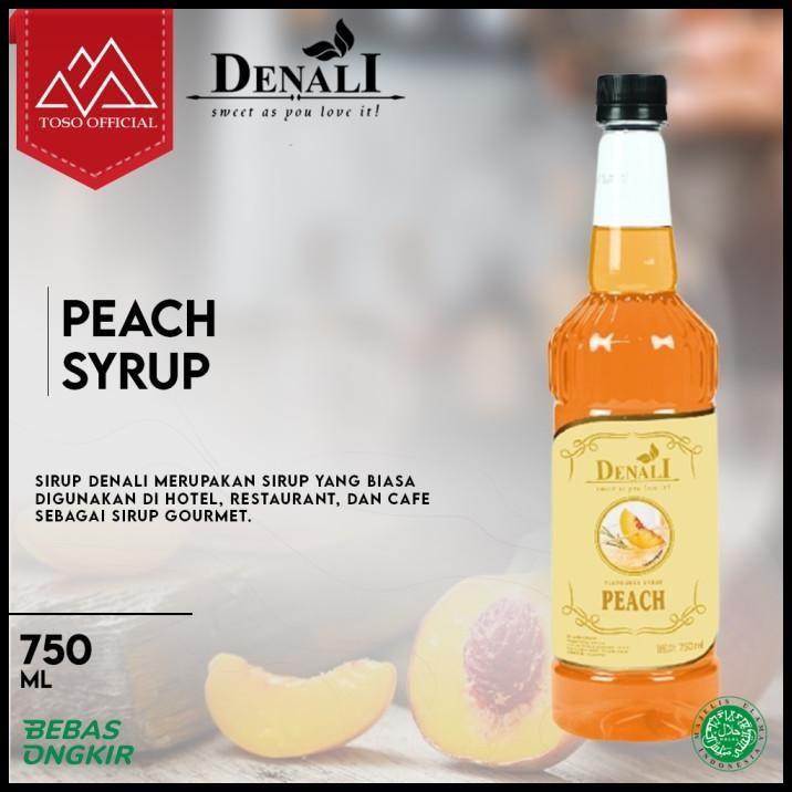 

Denali Sirup Flavour Peach 750Ml Syrup