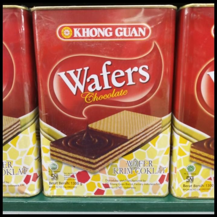 

Khong Guan Wafer Coklat 1300Gr | Biskuit | Wafer | Kue