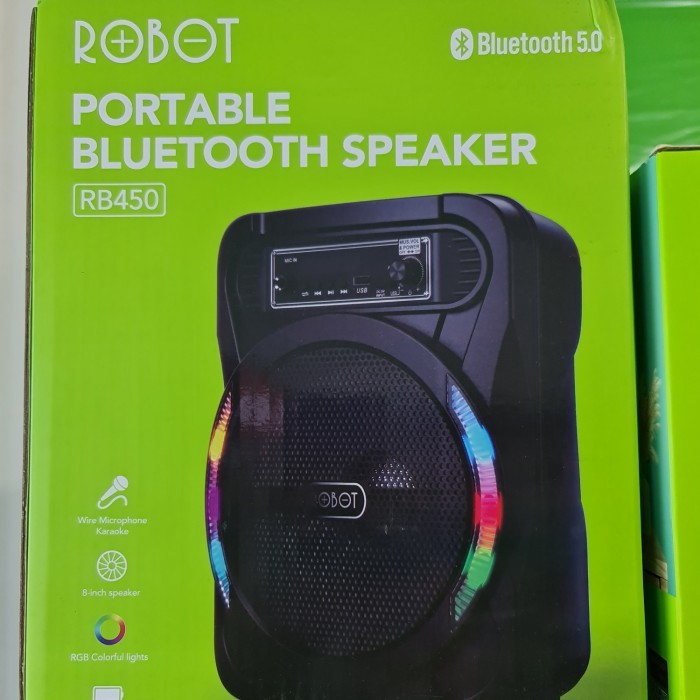 Karaoke Speaker Bluetooth RB450 RB 450 with crophone