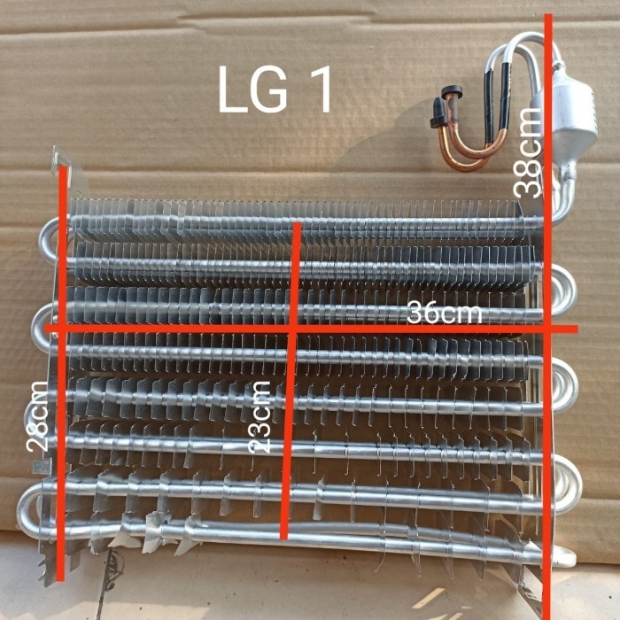 EVAPORATOR KULKAS LG 2 PINTU