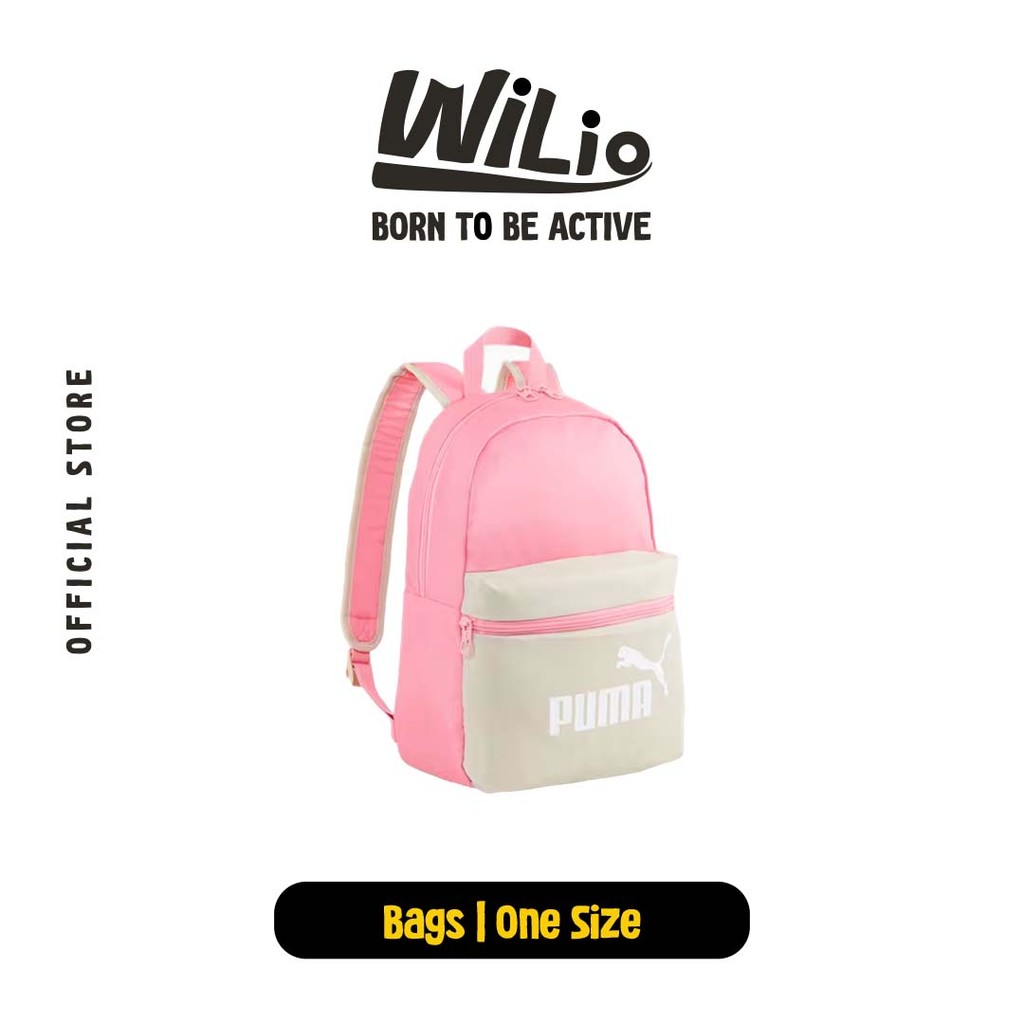 PUMA Phase Small Backpack 07987908 - Tas Anak (Pink)