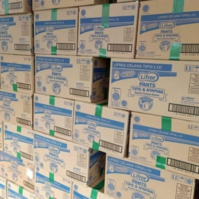 1 Dus Isi 48 Lifree Popok Celana Dewasa Celana M/L/Xl
